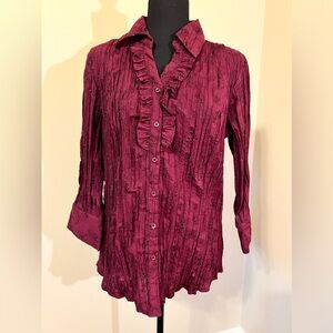 St John’s Bay Ruffled Blouse